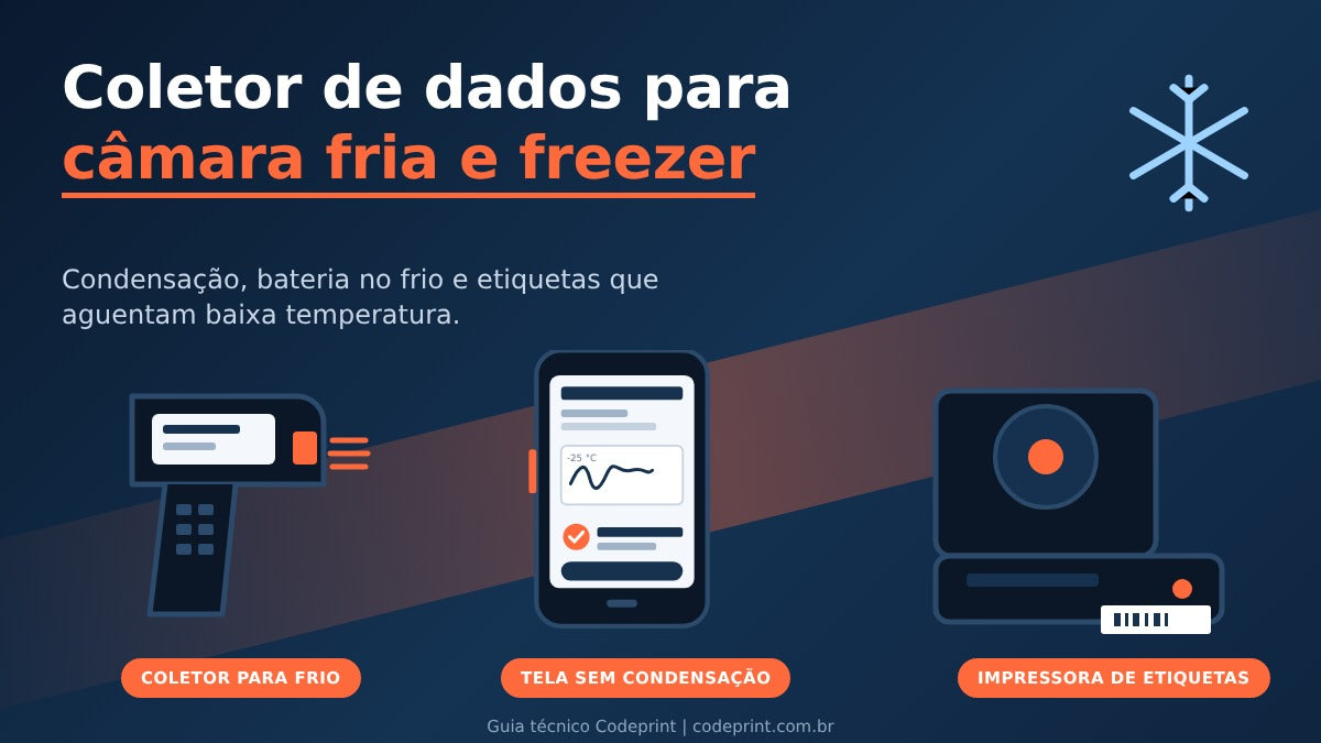 Coletor de dados para câmara fria e freezer: o que observar